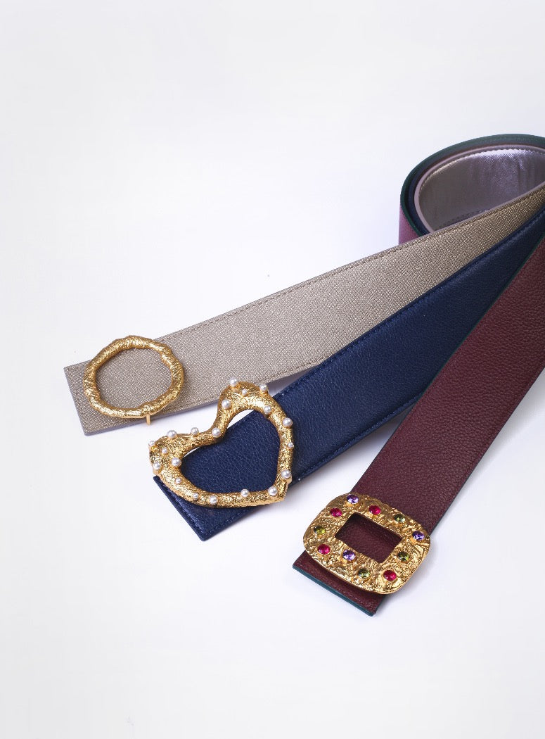 50 mm Reversible Belt with Buckle (Vegan)