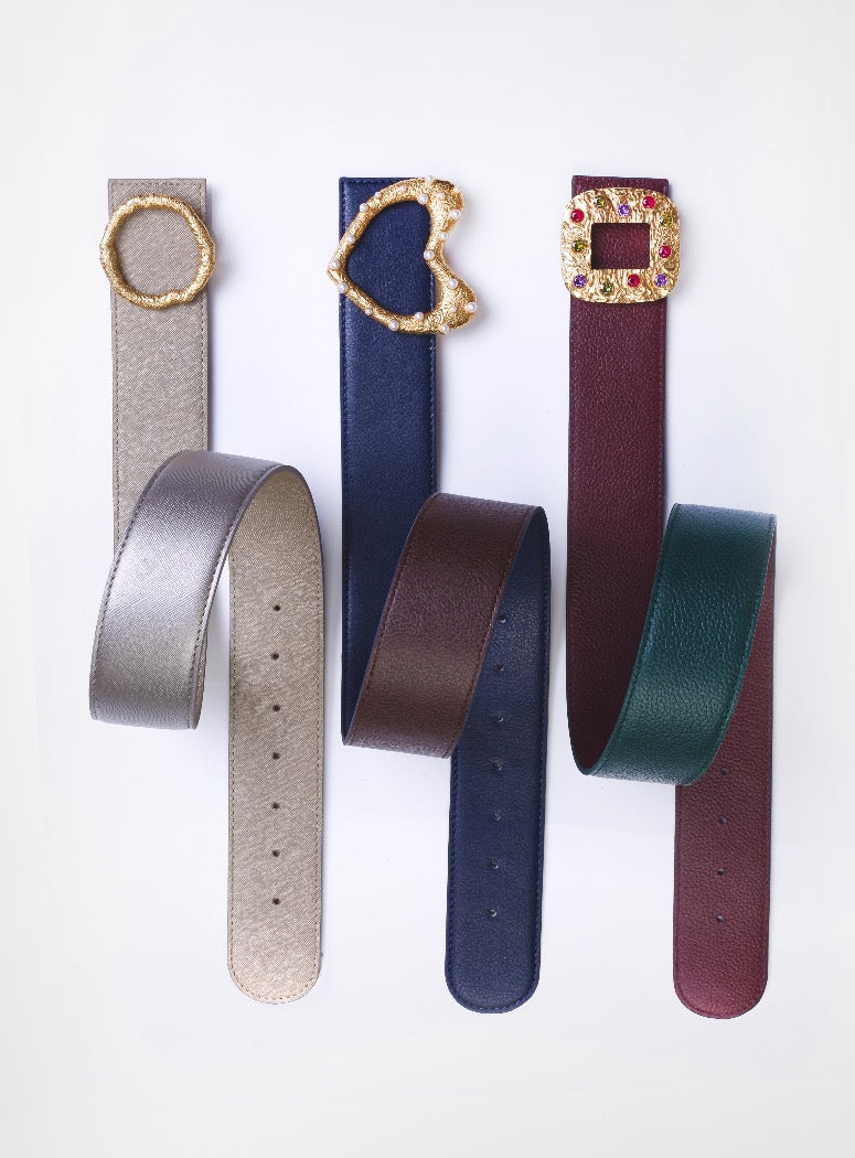 50 mm Reversible Belt with Buckle (Vegan)