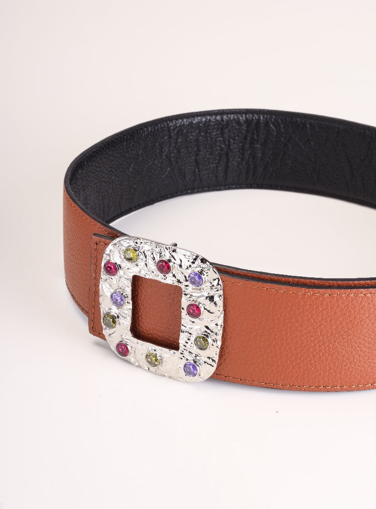 50 mm Reversible Belt with Buckle (leather)