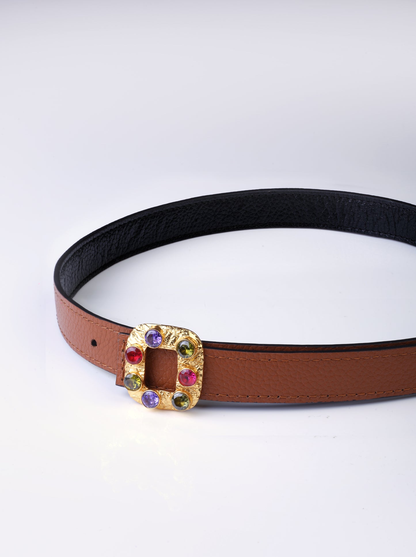 20 mm Reversible Belt With Buckle